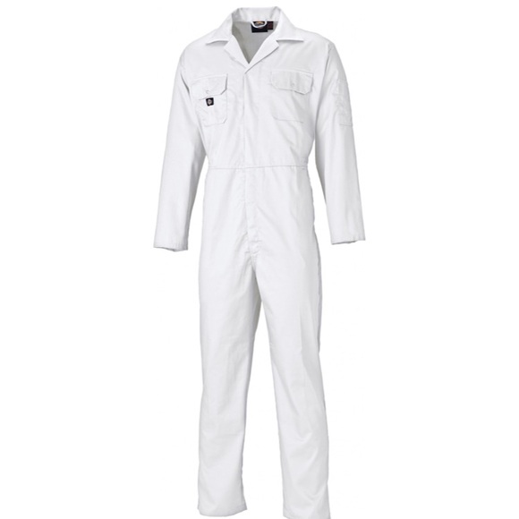 dickies white fleece